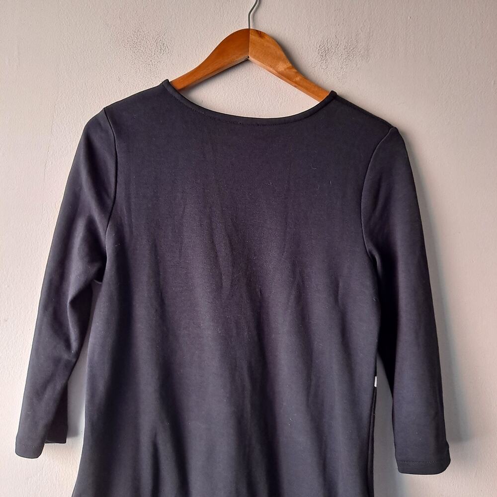 Talbots Colorblock 3/4 Sleeve Mini Shift Dress Bl… - image 6